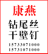 康燕钻尾螺丝 干壁钉