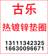 古乐热镀锌垫圈