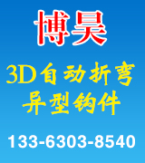 博昊3D自动折弯异型钩件