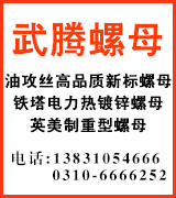 武腾螺母 